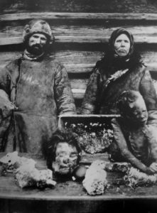 Cannibalismo durante la carestia del 1921, in Russia, regione del Volga