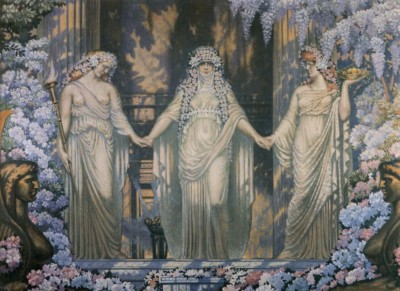 The Women of Eleusis, Jean Delville 1867-1953