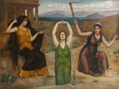 Demetra, Core ed Ecate, Eduardo Chicharro Agüera, 1873- 1949