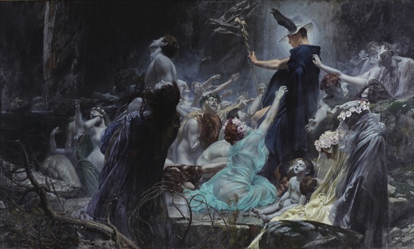 Adolf Hirémy Hirschl Die Seelen am Acheron 942 Österreichische Galerie Belvedere