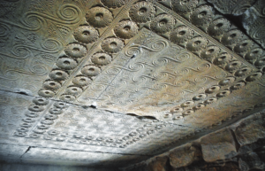 Decorazione sul soffitto camera di Minyas a Orcomeno