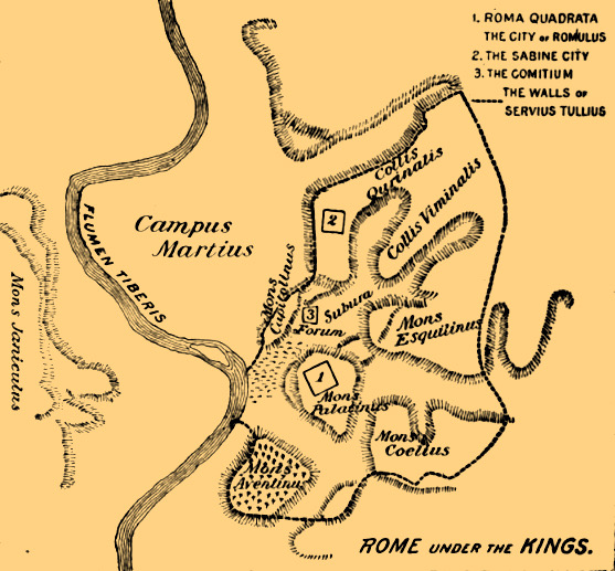 Mappa roma antica