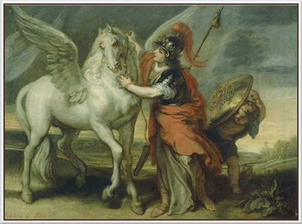 Atena e Pegaso - Theodor van Thulden (1606–1669)