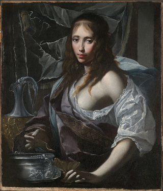 Artemisia si prepara a bere le ceneri del marito Mausolo (1630 circa), attribuita a Furini