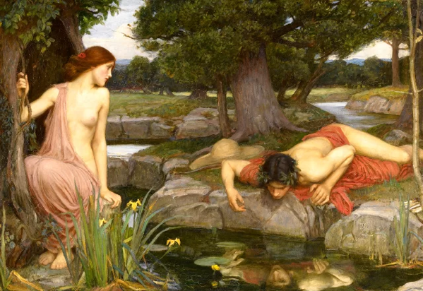 Eco e Narciso, John William Waterhouse, 1903