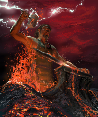 Hephaestus by DrawingForMonkeys, deviantart.com