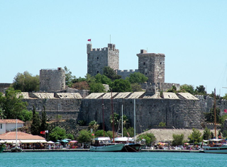 Il castello di San Pietro di Alicarnasso a Bodrum, in Turchia.