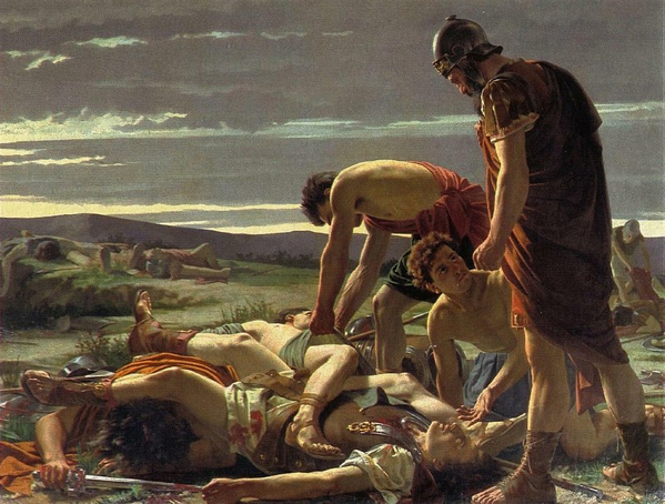 Il ritrovamento del corpo di Catilina, Alcide Segoni