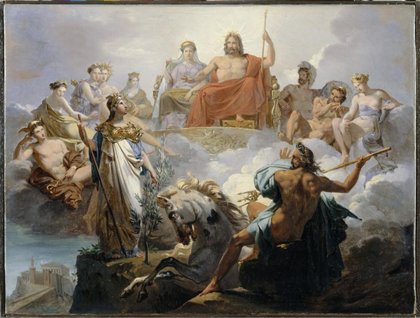 La disputa tra Nettuno e Atena, Jacob Jordaens