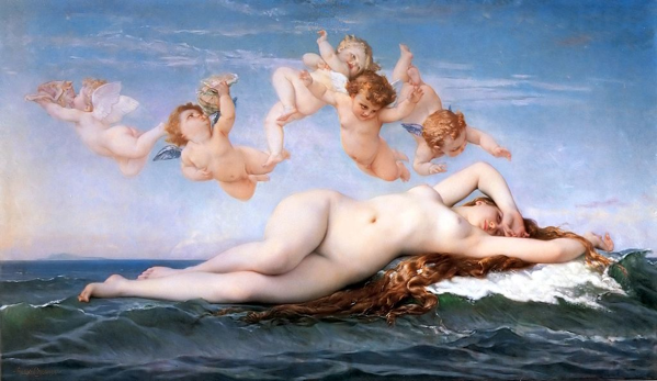 La nascita di Venere, Alexandre Cabanel, 1875
