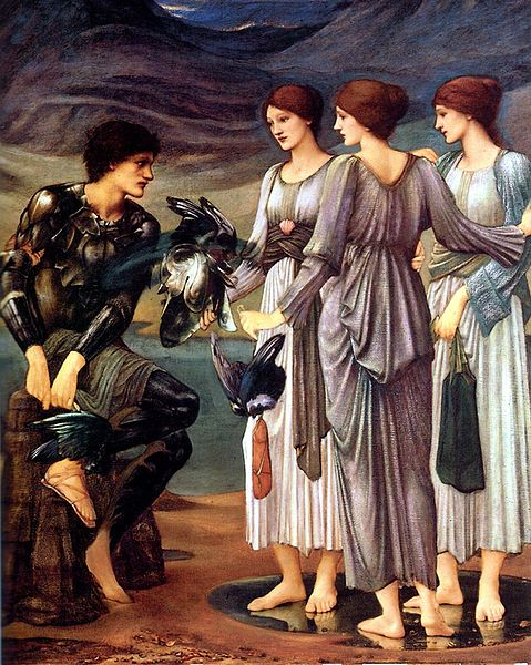 Le armi di Perseo, Edward Burne-Jones