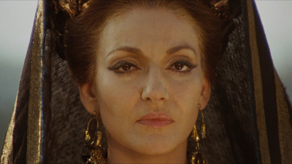 Maria Callas nel film Medea di Pier Paolo Pasolini, 1969