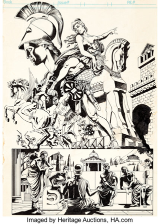 Marvel Classics Comics ,The Iliad, Paul Gulacy 