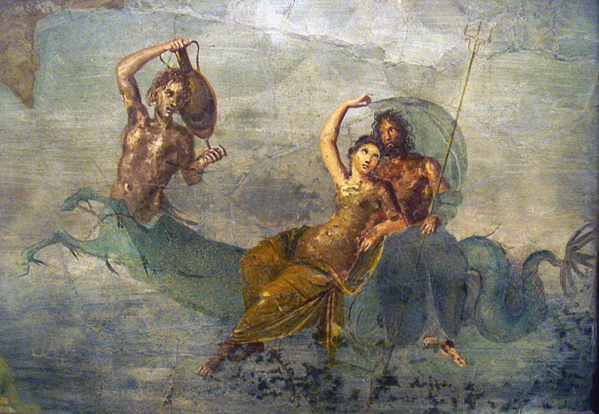 Nettuno (Poseidone) e Anfitrite; Museo Archeologico Nazionale di Napoli