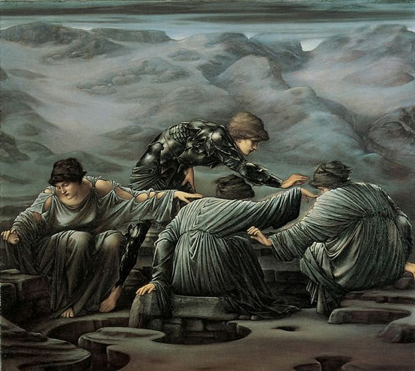 Perseo e le Graie,  Edward Burne-Jones