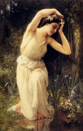 Ninfa nella foresta, Charles Lenoir