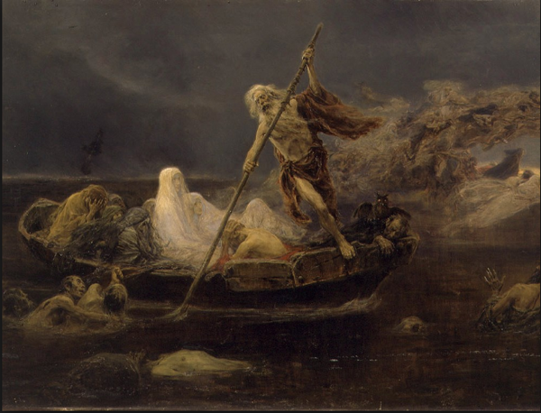 La Barca di Caronte - Jose Benlliure y Gil, 1912