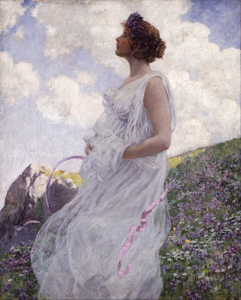 Calipso, dipinto di George Hitchcock 