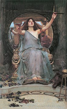 Circe offre una coppa ad Odisseo, John William Waterhouse