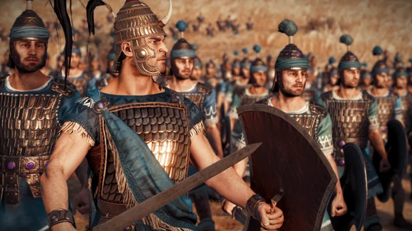 Enea e i Dardani, dal videogioco Total War