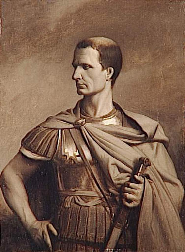 Giulio Cesare, Dipinto di Jean-Léon Gérôme della fine del XIX secolo