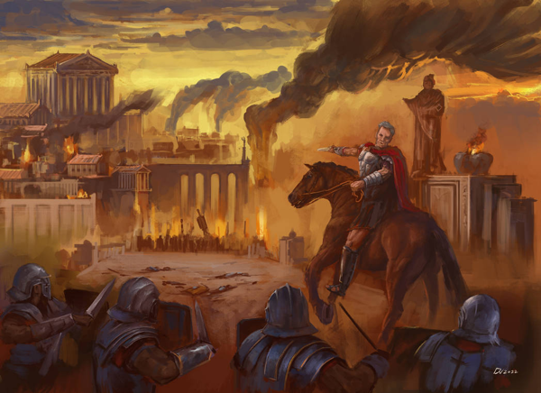 Julius Caesar Stories - The Great Roman Civil War, by daviddevart, deviantart.com