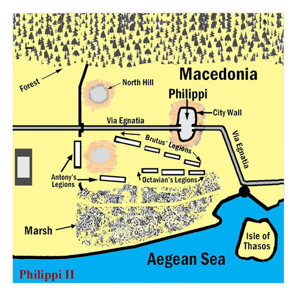 La seconda e decisiva battaglia di Filippi