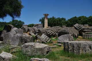 Tempio di Zeus ad Olimpia (lato sud)