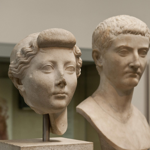 Busti di Livia Drusilla e Tiberio