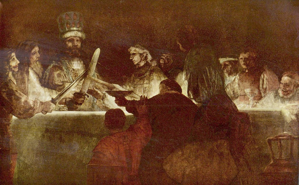 Congiura di Giulio Civile, Rembrandt, 1661