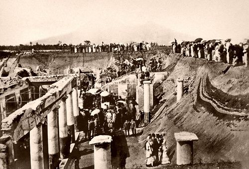 Gli scavi di Pompei nel 1876