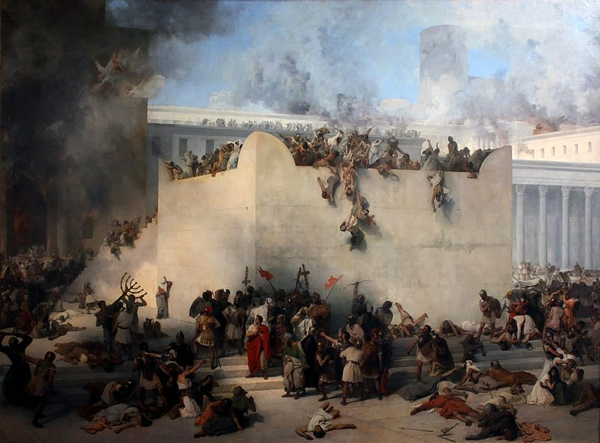 La distruzione del Tempio di Gerusalemme, Francesco Hayez