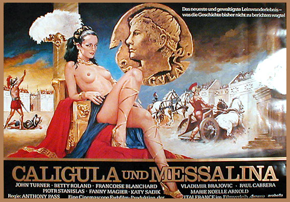 Locandina del film Caligola e Messalina