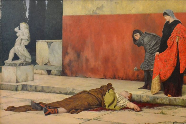 Morte di Nerone, Museo di San Pietroburgo