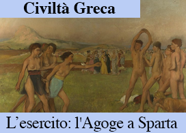 L'ADDESTRAMENTO A SPARTA