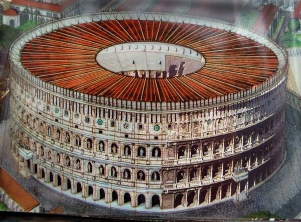 Ricostruzione del Colosseo