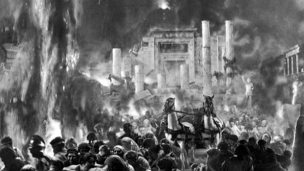Una scena da Gli ultimi giorni di Pompei, diretto da Ernest B. Schoedsack, 1935
