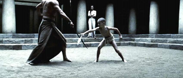 Una scena dal film 300 (2007)