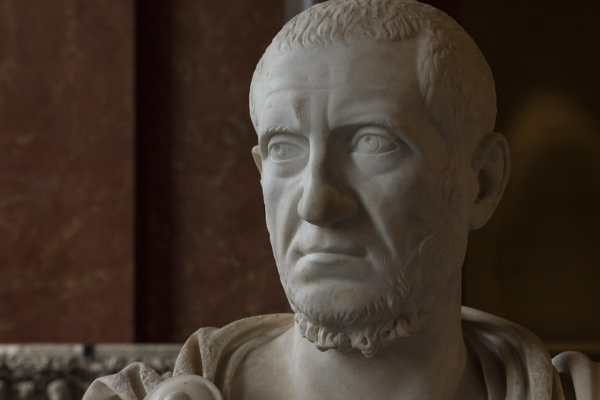 Busto dell'imperatore Marco Claudio Tacito