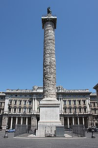 Colonna di Marco Aurelio a Piazza colonna, Roma