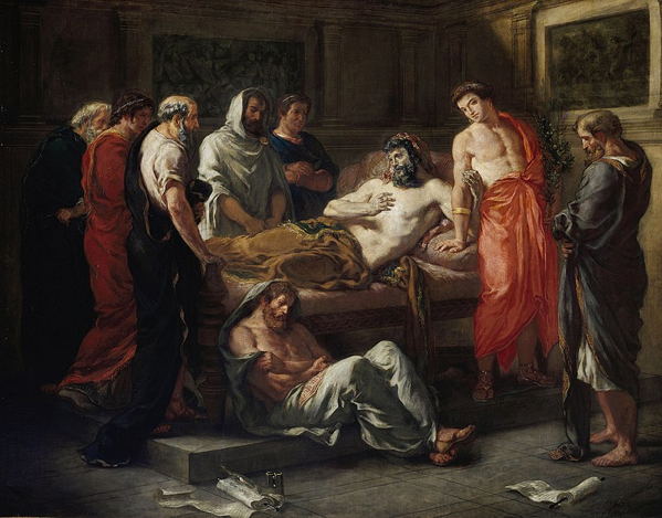 Eugène Delacroix, Ultime parole dell'imperatore Marco Aurelio