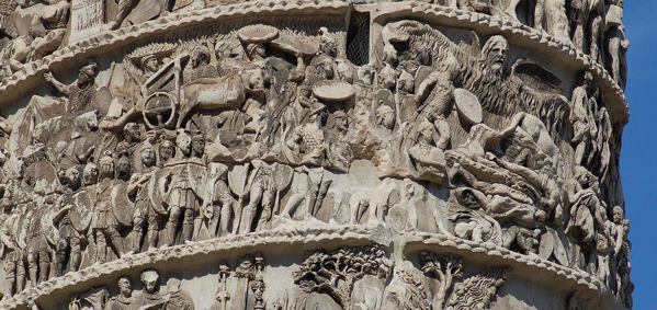 Il Miracolo della Pioggia, rilievo dalla Colonna di Marco Aurelio a Roma
