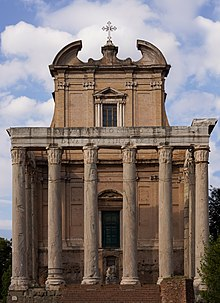 Il Tempio di Antonino e Faustina 