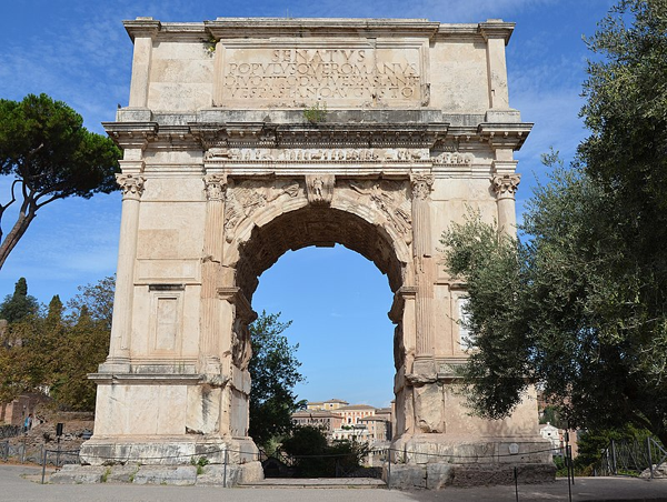 L'Arco di Tito a Roma