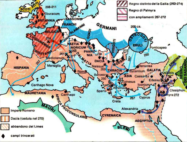 L'Impero Romano nel III secolo