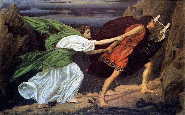 Orfeo ed Euridice, Edward Poynter, 1862