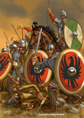 Soldati dell'epoca di Diocleziano