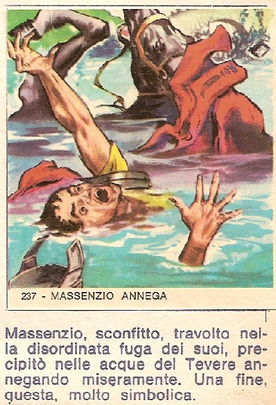 Massenzio annega nelle acque del Tevere, Impero Romano, Imperia, 1963
