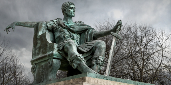 Statua di Costantino il Grande a Yorck, Inghilterra