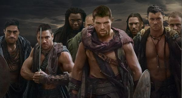 Una scena della serie TV, Spartacus, la vendetta, 2012 
